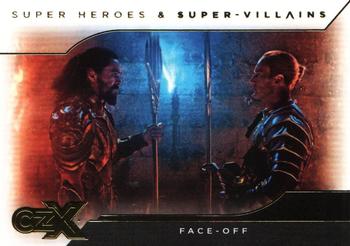 2019 Cryptozoic CZX Super Heroes & Super Villains #06 Face-Off Front