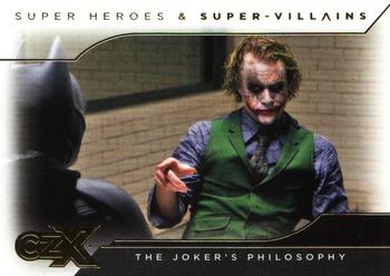 2019 Cryptozoic CZX Super Heroes & Super Villains #46 The Joker’s Philosophy Front