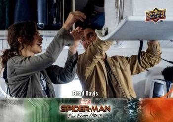2019 Upper Deck Marvel Spider-Man Far From Home #15 Brad Davis Front