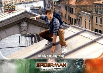 2019 Upper Deck Marvel Spider-Man Far From Home #29 Ready for Anything Front