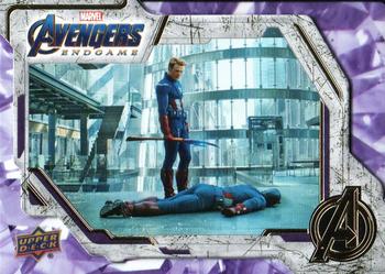 2020 Upper Deck Marvel Avengers Endgame & Captain Marvel #35 Past vs Present Front