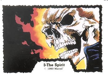 1990 Comic Images Ghost Rider #3 The Spirit Front