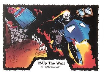 1990 Comic Images Ghost Rider #12 Up The Wall Front