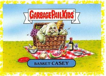 2019 Topps Garbage Pail Kids: Revenge of Oh, the Horror-ible! - Blood Splatter Yellow #2a Basket Casey Front