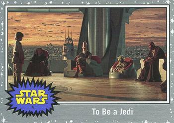 2019 Topps Star Wars Journey to Star Wars The Rise of Skywalker - Silver #4 To Be a Jedi Front