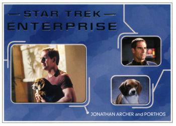 2019 Rittenhouse Star Trek Enterprise Archives Series 2 Heroes & Villains - Relationships #R12 Jonathan Archer / Porthos Front