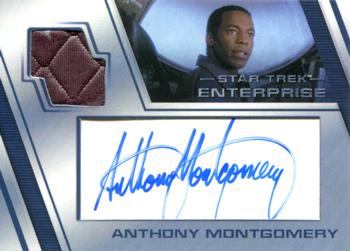 2019 Rittenhouse Star Trek Enterprise Archives Series 2 Heroes & Villains - Autographed Relics #NNO Anthony Montgomery Front