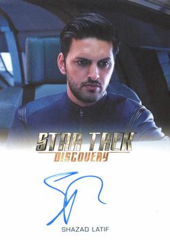 2019 Rittenhouse Star Trek Discovery Season One - Autographs (Full Bleed Design) #NNO Shazad Latif Front