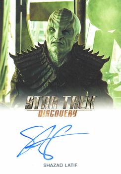 2019 Rittenhouse Star Trek Discovery Season One - Archive Box Autographs #NNO Shazad Latif Front