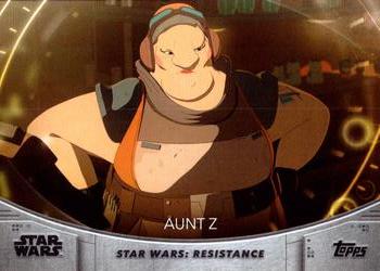 2020 Topps Women of Star Wars #6 Aunt Z Front