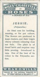1926 Wills's Roses #21 Jessie Back