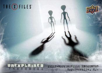 2019 Upper Deck The X-Files UFOs and Aliens Edition - Unexplained Phenomena #UP-4 Kelly-Hopkinsville Encounter Front