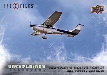 2019 Upper Deck The X-Files UFOs and Aliens Edition - Unexplained Phenomena #UP-6 Disappearance Of Frederick Valentich Front