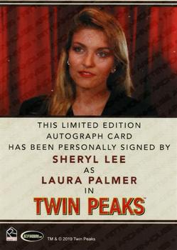 2019 Rittenhouse Twin Peaks Archives - Classic Inscription Autographs #NNO Sheryl Lee Back