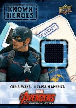 2016 Upper Deck Captain America Civil War (Walmart) - Known Heroes #KH-CM Chris Evans Front