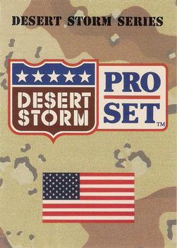 1991 Pro Set Desert Storm - Promos #NNO Header Card Front