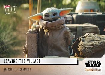 2019 Topps Now Star Wars: The Mandalorian #20 Leaving the Village Front