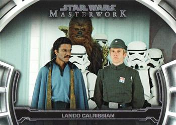 2019 Topps Star Wars Masterwork - Defining Moments #DM-8 Lando Calrissian Front