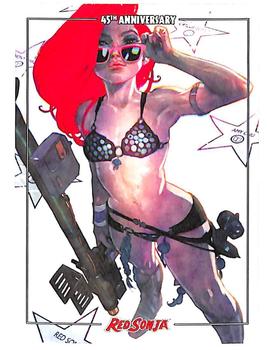2018 Dynamite Entertainment Red Sonja 45th Anniversary #10 Back to the Present Front