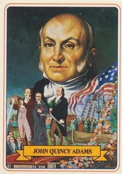 1984 Campbell Taggart Know the Presidents #6 John Quincy Adams Front