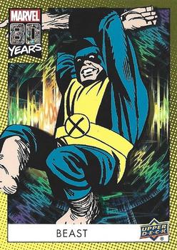 2019 Upper Deck Marvel 80th Anniversary - Color Spike #25 Beast Front