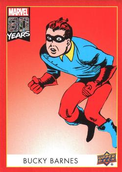 2019 Upper Deck Marvel 80th Anniversary - Retro #4 Bucky Barnes Front