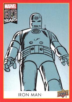 2019 Upper Deck Marvel 80th Anniversary - Retro #20 Iron Man Front