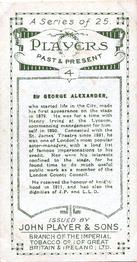 1916 Player's Players Past & Present #4 Sir George Alexander as 