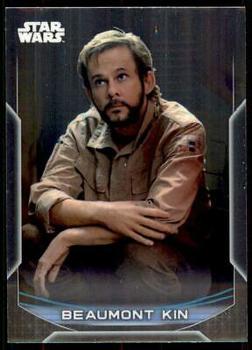 2020 Topps Chrome Star Wars Perspectives Resistance vs. the First Order #22-F Beaumont Kin Front
