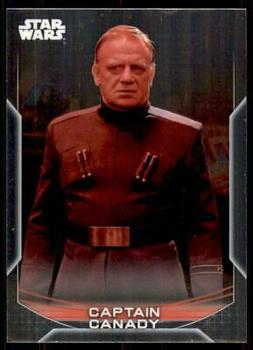 2020 Topps Chrome Star Wars Perspectives Resistance vs. the First Order #33-F Captain Canady Front