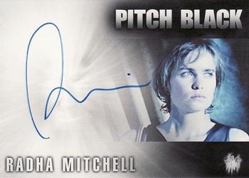 2004 Rittenhouse The Chronicles of Riddick - Autographs #NNO Radha Mitchell Front
