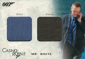 2008 Rittenhouse James Bond In Motion - Costume Double Relics #DC05 Mr. White Front