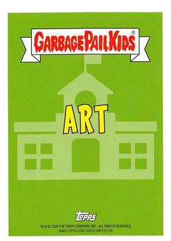 2020 Topps Garbage Pail Kids: Late to School - Faculty Lounge #2a New Wave Dave Back