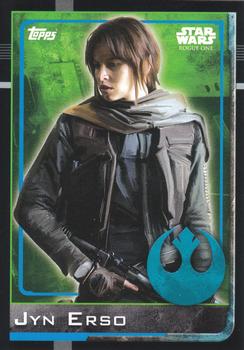 2016 Topps Star Wars Rogue One (German Edition) #35 Jyn Erso Front