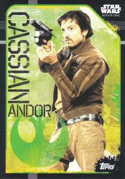 2016 Topps Star Wars Rogue One (German Edition) #53 Cassian Andor Front