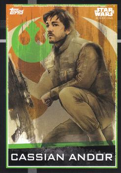2016 Topps Star Wars Rogue One (German Edition) #63 Cassian Andor Front