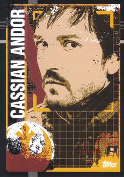 2016 Topps Star Wars Rogue One (German Edition) #75 Cassian Andor Front
