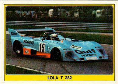 1977 Panini Super Auto Stickers #46 Lola T 282 Front