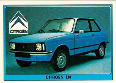 1977 Panini Super Auto Stickers #86 Citroën LN Front