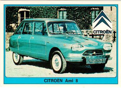 1977 Panini Super Auto Stickers #89 Citroën Ami 8 Front