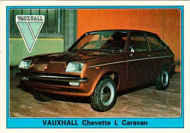1977 Panini Super Auto Stickers #183 Vauxhall Chevette L Caravan Front