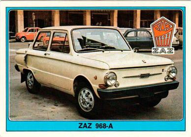 1977 Panini Super Auto Stickers #195 ZAZ 968-A Front