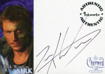 2005 Inkworks Charmed Conversations - Autographs #A-9 Zack Ward Front