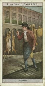 1916 Player's Cries of London #5 Rabbits! Front