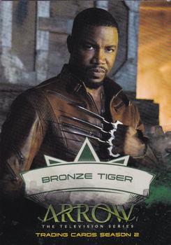 2015 Cryptozoic Arrow: Season 2 - Character Bios #CB8 Bronze Tiger Front