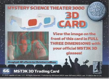2019 RRParks Mystery Science Theater 3000 Series Three - Anaglyph 3D #66 Kinga / Max Back