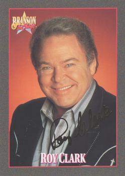 1992 NAC/Hit Cards International Branson On Stage - Gold Signature #73 Roy Clark Front