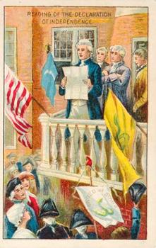 1910 Historical Events (T70) #NNO Reading the Declaration of Independence Front