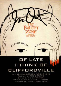 2020 Rittenhouse Twilight Zone Archives - Foil #J74 Of Late I Think Of Cliffordville Front