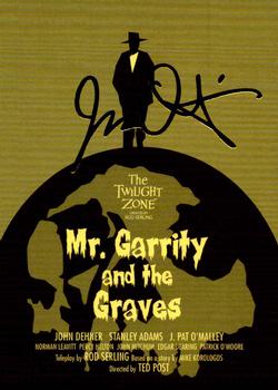 2020 Rittenhouse Twilight Zone Archives - Foil #J90 Mr. Garrity And The Graves Front